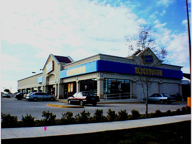 Blockbuster Video Building at Plymouth Park Shopping Center